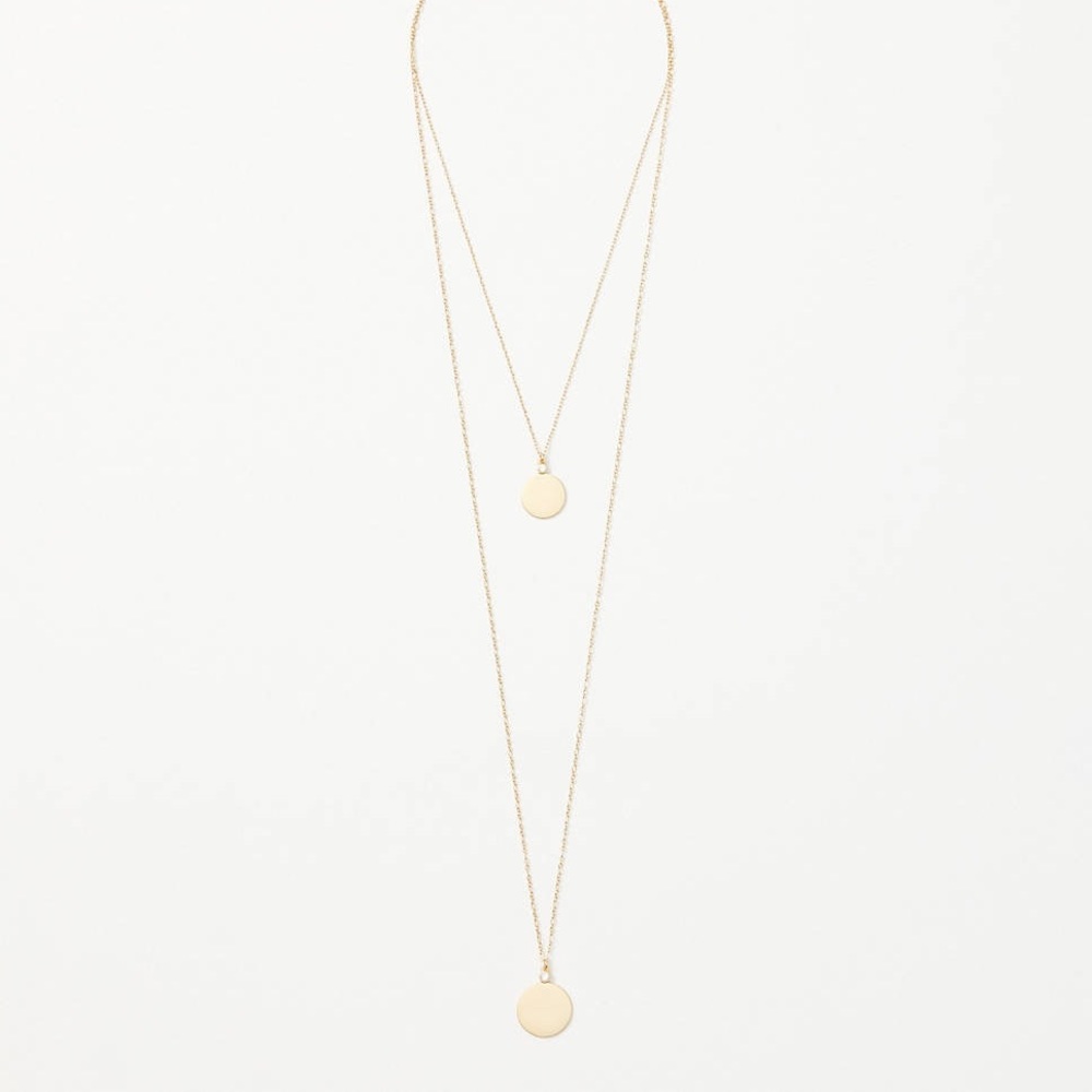 NWT Loft Outlet Layered Gold Necklace